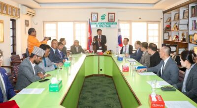 कोरियाली पर्यटन प्रवद्र्धनका लागि टान र काटाबीच समझदारी