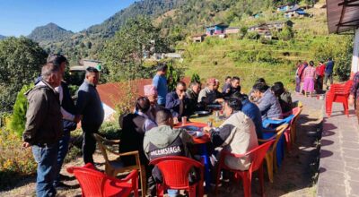 बेलढुङ्गा घरबासमा पाहुनाको रोजाइ ‘कोदोको सेलरोटी’