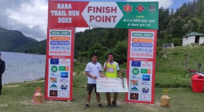 जुम्ला–रारा सातौँ अल्ट्रा म्याराथन वैशाख २६ गते हुने