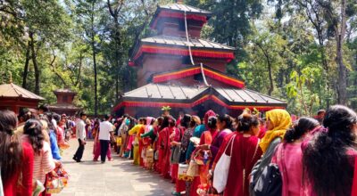 बागलुङ कालिकामा चैतेदसैँमा ३७ लाख भेटी सङ्कलन