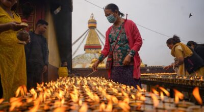 बुद्धजयन्तीः भक्तजनद्वारा पूजाअर्चना