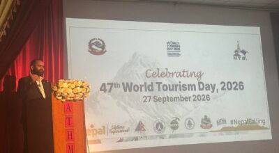पर्यटन विकासका लागि सरकारका निकायबीच प्रभावकारी समन्वय आवश्यक : मन्त्री पौडेल